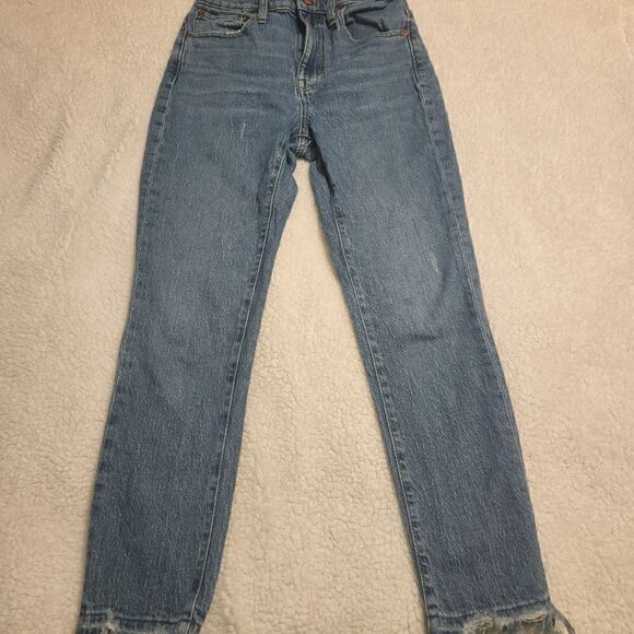 Madewell high-rise slim boyjean size 24 - Picture 2 of 9
